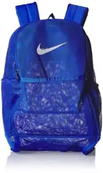 The Nike Brasilia Mesh Medium Backpack has everything you need to get to school, the gym, through traveling and more....