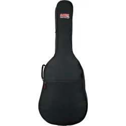 This durable guitar gig bag for 1/2- and 3/4-sized guitars is constructed with a 600-denier nylon exterior and...