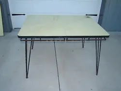 This table does show use and age. I got this table while cleaning out an estate. I am not sure of the exact age. This...