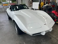 Chevrolet Corvette. Engine rebuilt and has a performance cam. Transmission, rear end and engine are all good.