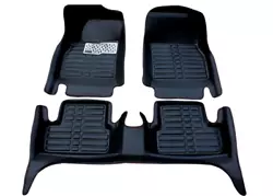 XPE floor mat. TPE floor mat. Car floor mat. 1 x mat for second row. Easy to clean and install：Made of waterproof...