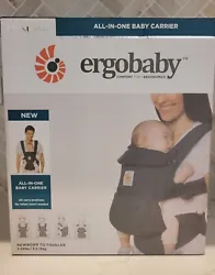 Ergobaby Carrier Omni 360 All Position Baby Carrier Midnight Black NEW W/tags.