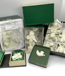 Lot of Dept 56 Snow Babies In Boxes Collection. All good condition with boxes. Boxes have wear.