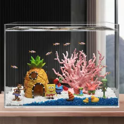 Change your aquarium into a beautiful scenery. - It is vividly and color detailed to add lively and natural life to...