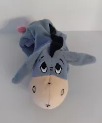 Disneyland Walt Disney World Parks Eeyore Baby Chime Rattle Plush Pink Purple 8