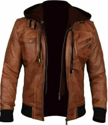 Premium Quality Real Leather Jacket. Best Choice For Motorcycle Rider and Comfortable Riding.