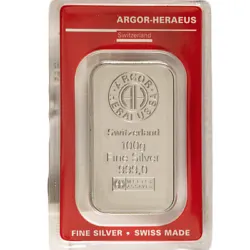 The obverse features the Argor logo and identifying hallmarks. When ordering from JM Bullion, you can be sure that your...