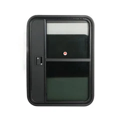 Application: Tinted camper trailer entrance doors protect your privacy and ensure that sunlight does not heat the...