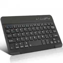 Ultra Slim Wireless Keyboard Keypad Black. The incredibly thin wireless keyboard features a beautiful and sleek design....