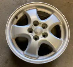 A used 16x6 aluminum wheel off of a 2005 Ford Taurus. This is the exact picture of the item. There is no warranty on...