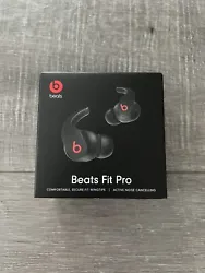 Beats by Dr. Dre Fit Pro True Wireless Earbuds - Beats Black. Noise cancelling. New model. Below retail