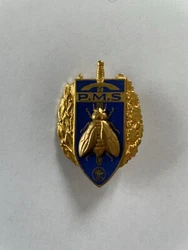 insigne badge Militaria P.M.S Préparation Militaire Supérieure.