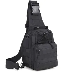 This single shoulder sling molle bag is a great addition to your EDC gear when you need less or youre taking a short...