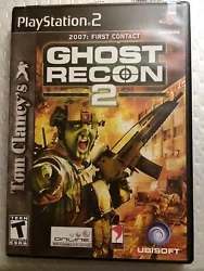 Tom Clancys Ghost Recon 2 (Sony PlayStation 2, 2004). Condition is 