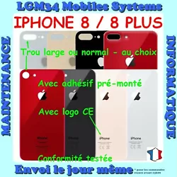 Couleur vitre au choix: noir, blanc, or (= rose), red (= rouge). Avec adhésif de fixation pré-monté au dos.