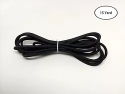 This is a durable black rope that is made of nylon. These are suitable for kayak, canoes or boats. The length of this...
