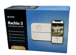 Rachio 3 (3rd Generation) Smart Sprinkler Controller, 12 Zones | 12ZULW-C.