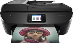 HP ENVY Photo 7858 All-in-One Printer. Model Number: ENVY Photo 7858. The power of your printer in the palm of your...