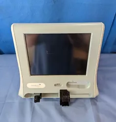 This is a USED system that is in GOOD overall condition (there are two small scratches on the screen that can be seen...