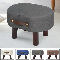 This stylish footstool can be used to dress in the bedroom, wear shoes at the entrance, rest on a chair or use as under...