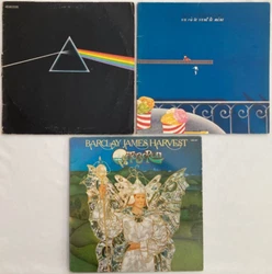 PINK FLOYD - The dark side of the moon. Lot indissociable de 3 albums défectueux de variétés internationales Etat...