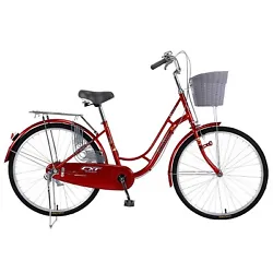This bike is equipped with a front basket that can hold all your daily necessities. Beach cruiser bikes have classic...
