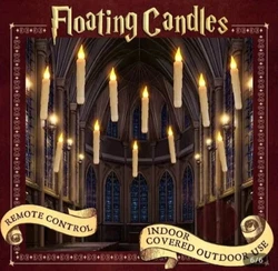 6pcs Remote Controlled Floating LED Candles, Halloween and Christmas U.S.A. SELLER. Condition is 