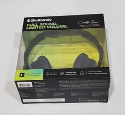 SkullCandy Cassette Junior Wired Over-Ear Headphone - Black - Brand New.