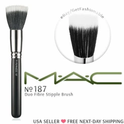187 DUO FIBRE FACE BRUSH. Use to create soft layers or add textures. professional brushes are hand-sculpted and...