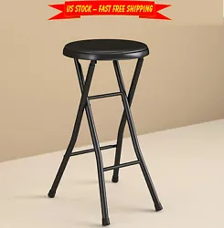 This stool is completed with its comfortable seat padding and rubber feet covers to prevent sliding. Lightweight and...