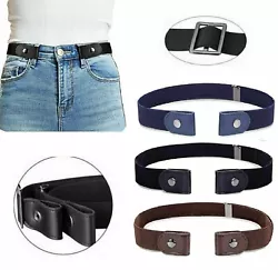 Buckle-less Belt, Looks Almost Invisible - No buckle belt, theres no bulge and no flap on the side. High quality...