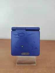Nintendo Game Boy Advance SP Console Portable - Bleu Kyogre édition limitée.  Testé et fonctionnel ...