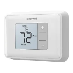 Model: RTH5160D1003. This non-programmable thermostat includes a Change Reminder feature that will alert owners...