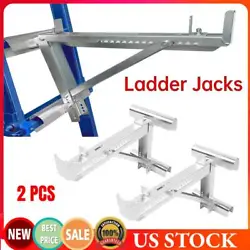 Product Load Bearing: Approx. 120kg / 264.6lb. Feature: 1. ALLOY STEEL: The ladder jack is made of excellent alloy...