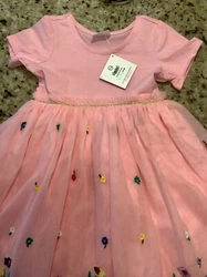 Hanna Andersson Pink Tulle Dress Flowers Spring Easter Twirl 110 US 5. Gorgeous dress perfect for Easter or party.From...