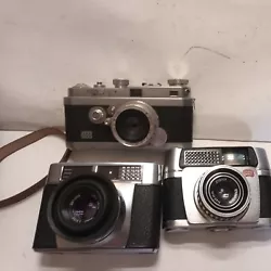 3 anciens Appareils Photos : PAXETTE ELECTROLATIC. FOCA. CONTESSA LX ZEISS IKON.  LES 3 APPAREILS PHOTOS ...