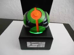 You are bidding on a Pokemon Dusk ball electronic die cast replica.Shipping is $14.55 USA thanks for looking.