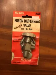 UP FOR YOUR CONSIDERATION IS A K-D FREON DISPENSING VALVE.