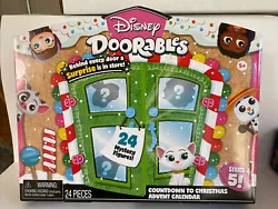 Disney Doorables Countdown To Christmas Holiday Advent Calendar Series 5stored in a smoke free home and ready to ship