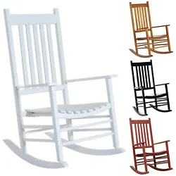 Sitting on a rocking chair and enjoying the sunshine and breeze is great experience. Our Outsunny porch rocking chair...