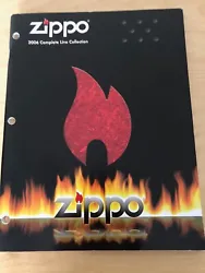 Zippo Catalogue Américain 2006.
