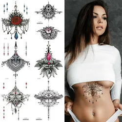 1Pc Temporary Tattoo Sticker. Cut out tattoo of choice. Press tattoo firmly onto clean, dry skin with design face down....