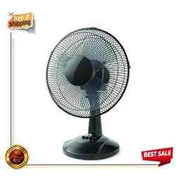 Adjustable-tilt fan head settings, down 8° or up 16° to direct airflow. Simple assembly required. Circulates up to...