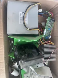 Lot of computer parts. Everything shown.