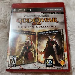 Microsoft Playstation 3 God of War Origins Collection Brand New sealed.