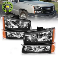 For 99-06 Chevy Silverado Tail Lights. For 03-06 Chevy Silverado/Avalanche Headlights. Fit for 2003-2006 Chevy...