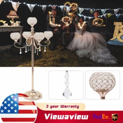 Features ✪Elegant And Graceful: The Glittering Crystal Drops And Globes Sparkle In The Light, And Whats More...