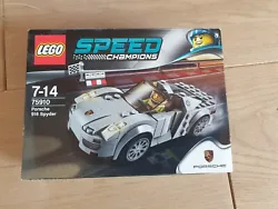 Lego Speed Champions 75910 Porsche 918 Spider Rare en Neuf.