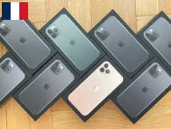 Je vends ces boîtes d’iPhone 11 Pro. Les boîtes sont vendues à lUNITE.
