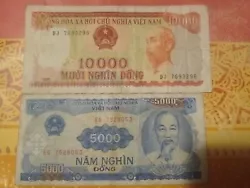 Banknote Billet - VIET NAM 2000  Etat voir photos